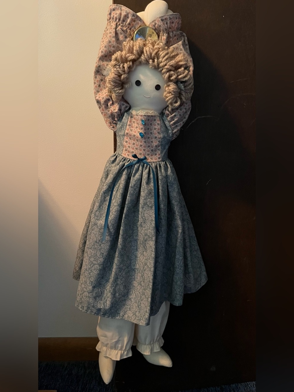Rag Doll Made For Doorknob Hanging